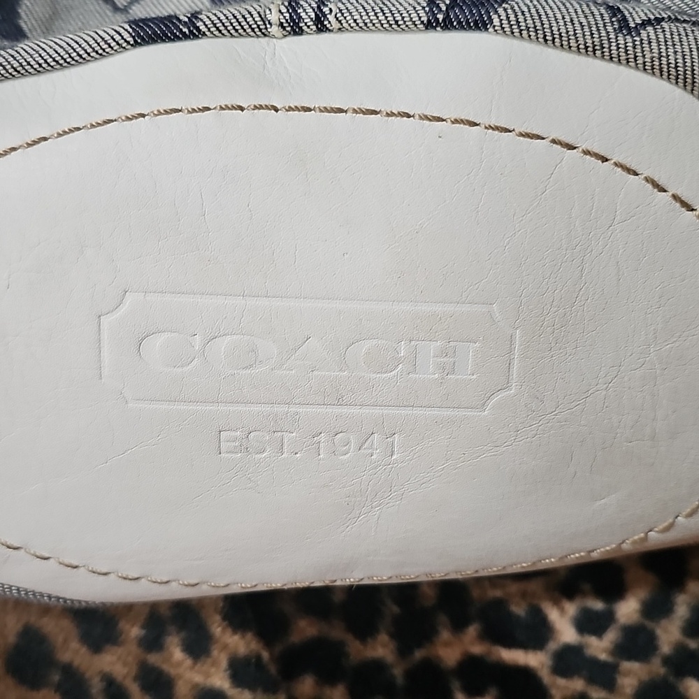 LOVELY AUTHENTIC VINTAGE COACH SIGNTURE C SHOULDER BUCKET BAG - Picture 12 of 14